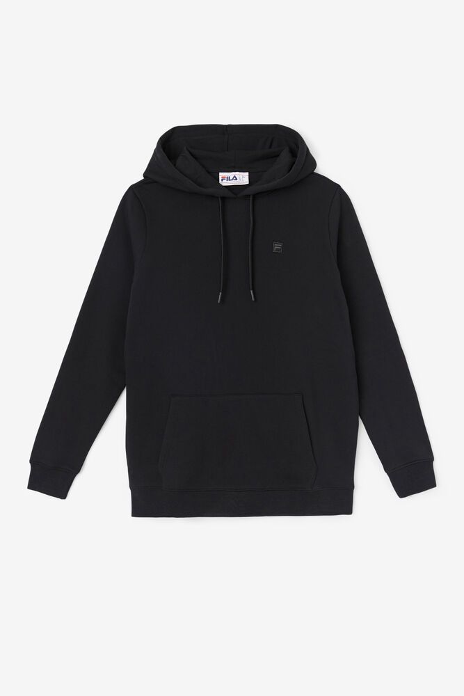 Fila Lylah Black Hoodie Womens - NZ 46358-ULRE